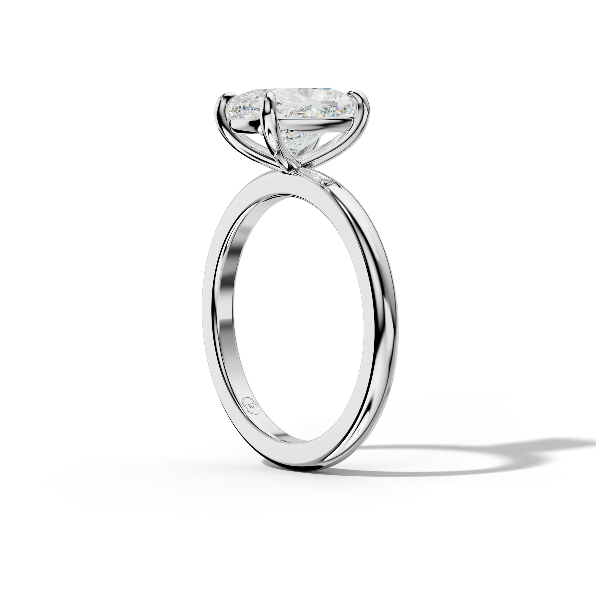 Alice Elongated Cushion Diamond Engagement Ring